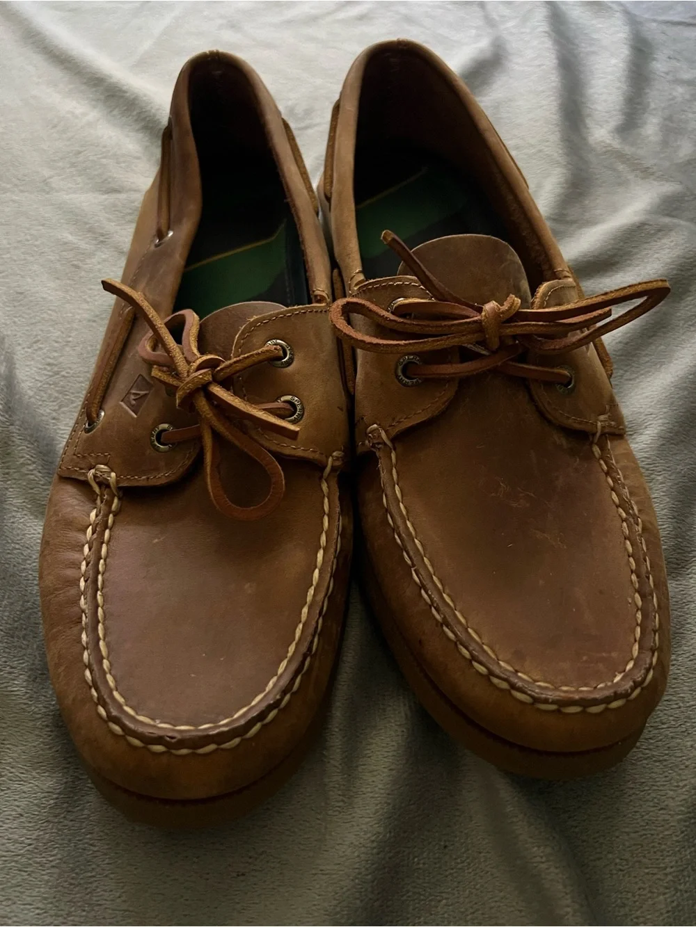 Sperry Men’s Leather Boat Shoes Size 10M Top Sider Non-Marking